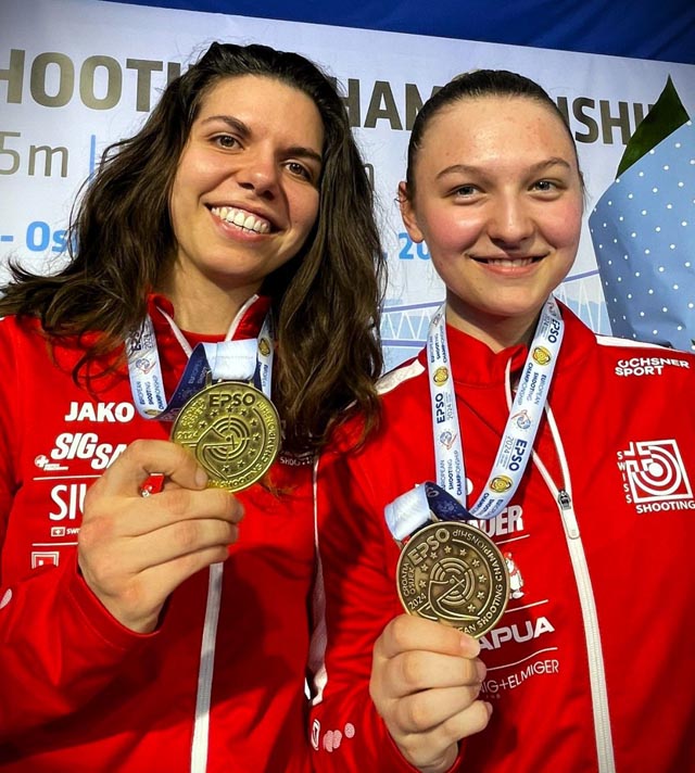 Sportschützen Frick: Gold und Quotenplatz für Chiara Leone
