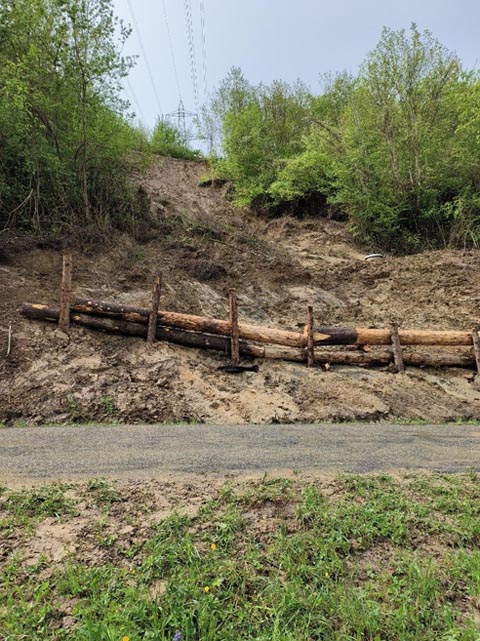 Hangrutsch im Galterhölzli. Foto: zVg