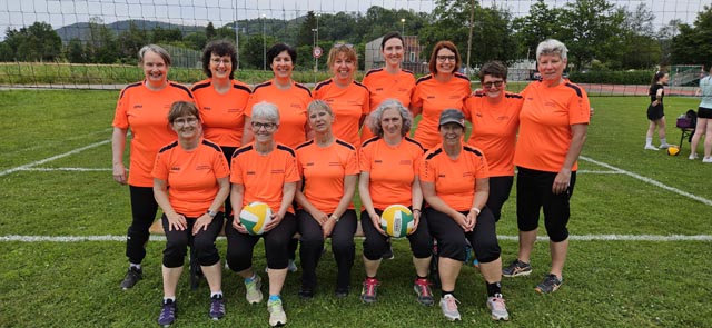 Frauenriege Wegenstetten am Turnfest. Foto: zVg