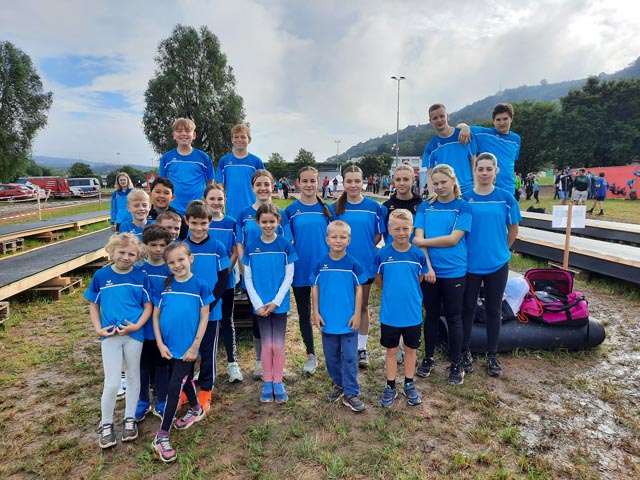 Gute Leistungen der Jugendförderung Wegenstetten am Turnfest. Foto: zVg