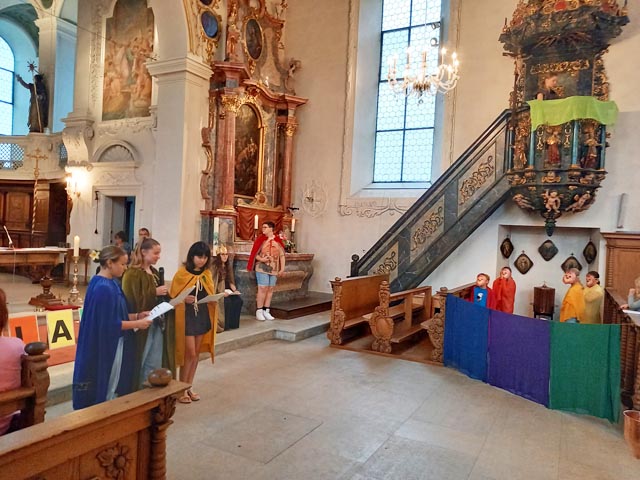 Ökumenischer Schulschlussgottesdienst in Herznach. Foto: zVg
