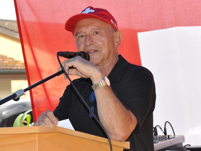 Gemeindeammann Arpad Major. Foto: Jörg Wägli