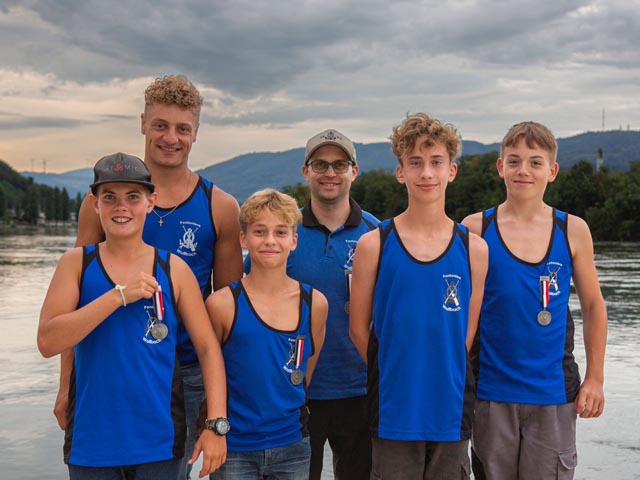 Gruppenfoto der Jungpontoniere. Foto: zVg