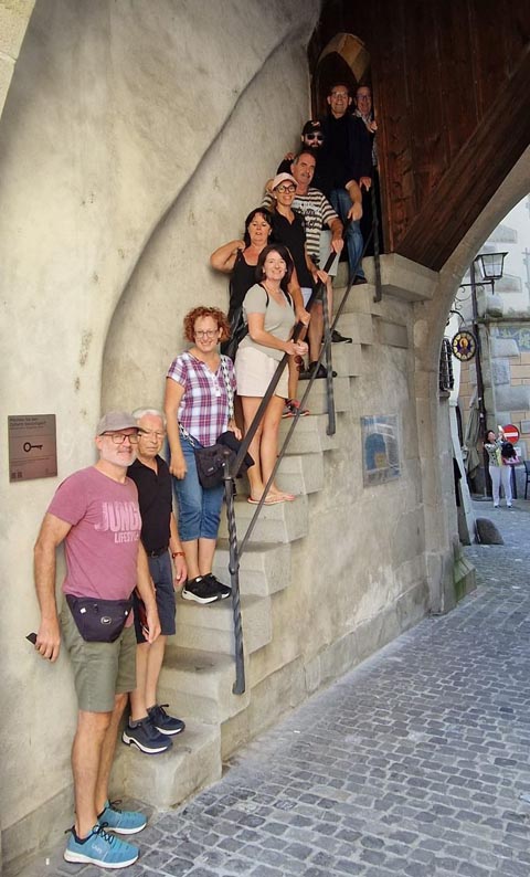 Theater Spielleute Sisseln auf Vereinsreise. Foto: zVg