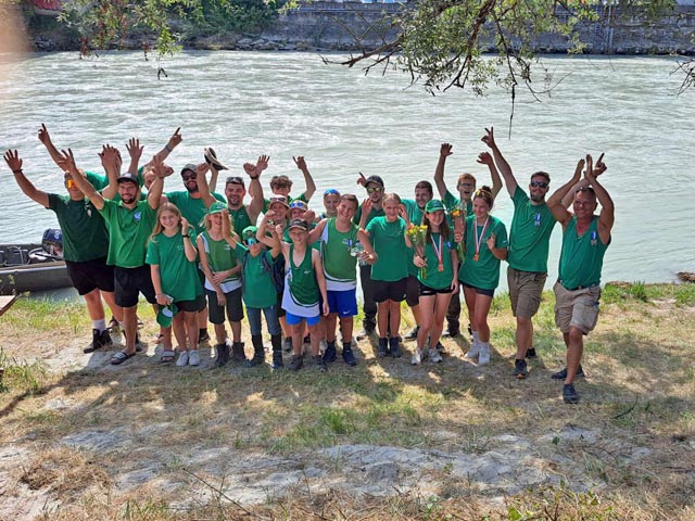 Die Sissler Jungpontoniere. Foto: zVg