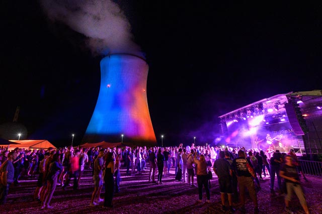 «77 Bombay Street» rissen die Gäste mit und sorgten beim Jubiläumsfest am Samstagabend für das abschliessende Highlight. Fotos: KKL / Geri Krischker