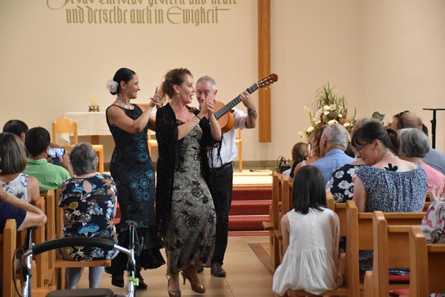 Die Flamencoshow am Nachmittag begeisterte. Foto: zVg