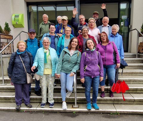 Samariterverein Zeiningen auf Reisen. Foto: zVg 
