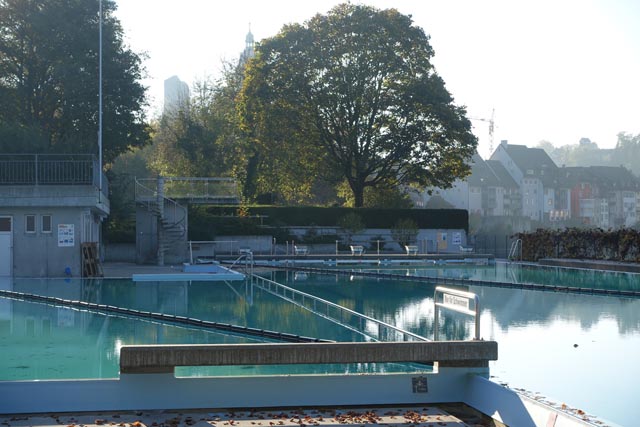 Schwimmbad in Laufenburg. Dort wurden 7921 einmalige Eintritte verkauft. Foto: Peter Schütz