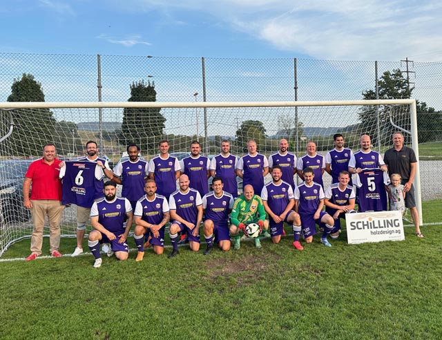 FC Eiken Senioren 30+ sind in Bestform. Foto: zVg