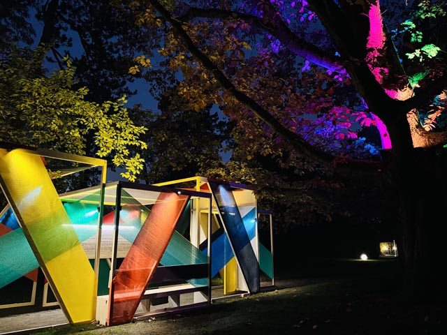 Weihnachtspark im Claraspital Basel. Foto: zVg