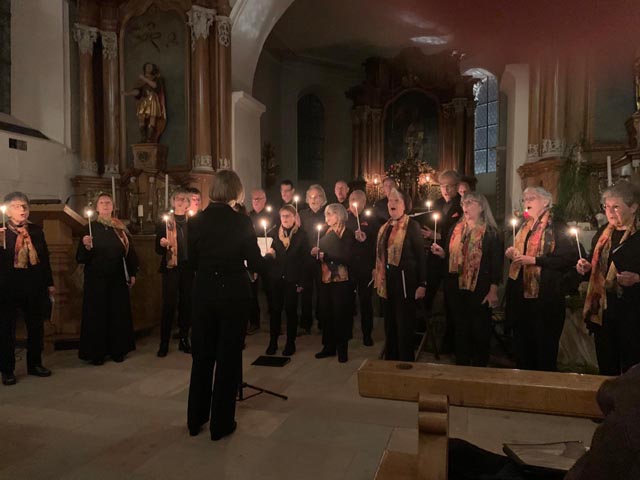 Kirchen- und Gemischten Chor Magden berührte mit Adventskonzert. Foto: zVg