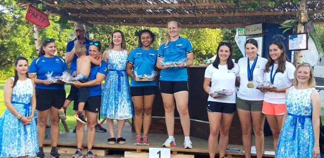 n der Teamwertung sicherten sich Sandra Leimgruber, Naomi Christen und Melanie Adler den Meistertitel. Foto: zVg