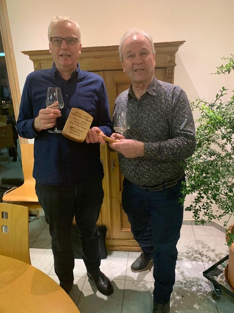 Generalversammlung Männerchor Frick: Markus Amsler übergibt Präsidentschaft an Peter Boss