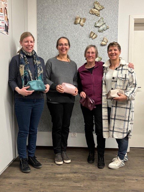 Bild von links Anja Meyer, Therese Pfarrer, Verena Bühler und Anita Labhardt. Foto: zVg