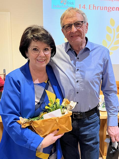 Lisbeth Vogt und Marcel Birrer feiern 10-Jahre-Jubiläum. Fotos zVg