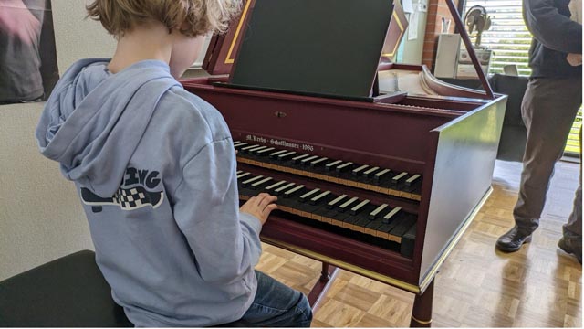 Das Cembalo ist eines von rund 30 Instrumenten, welche an der MS Frick angeboten werden