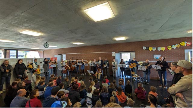 Instrumentenschnuppern an der Musikschule Frick