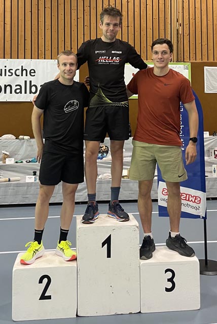 Elia Steck als strahlender Dritter. Foto: zVg