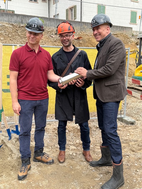 v.l.n.r:  Hans-Georg Bell, Markus Haberstroh, David Andreetti