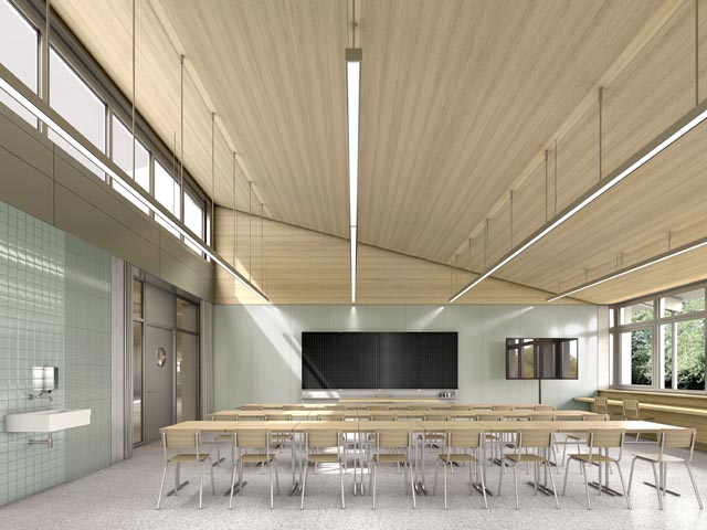 Unterrichtsraum. Foto: © Studio Miskeljin