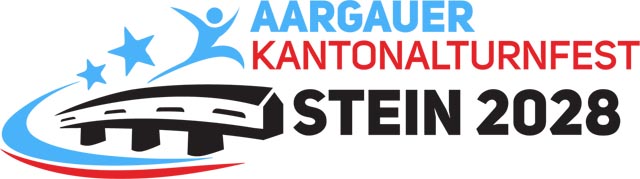 Verbindet: das offizielle Logo des Aargauer Kantonalturnfests 2028 in Stein.Foto: zVg