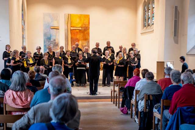 Den Anfang machte der Gospelchor Rheinfelden. Foto: zVg