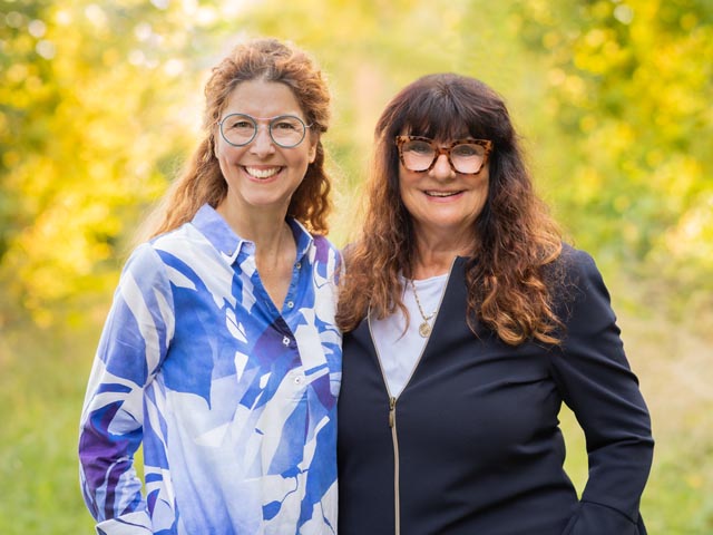 Marion Wegner-Hänggi (links) und Gaby Hasler-Jehle (rechts). Foto: zVg