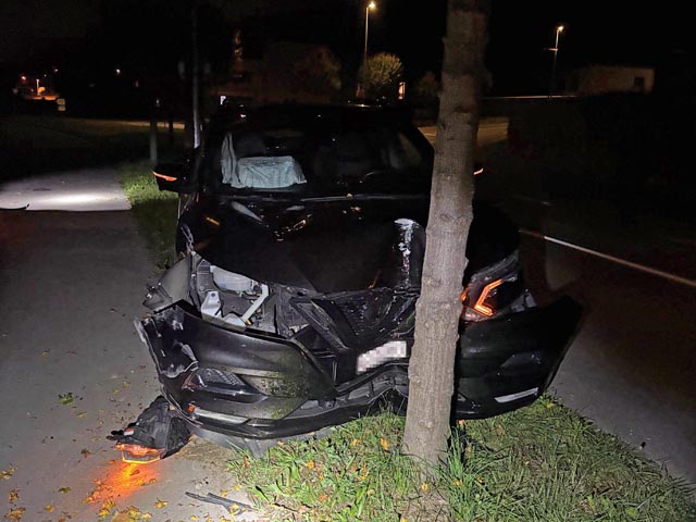 Unfall in Birmenstorf. Foto: Polizei AG