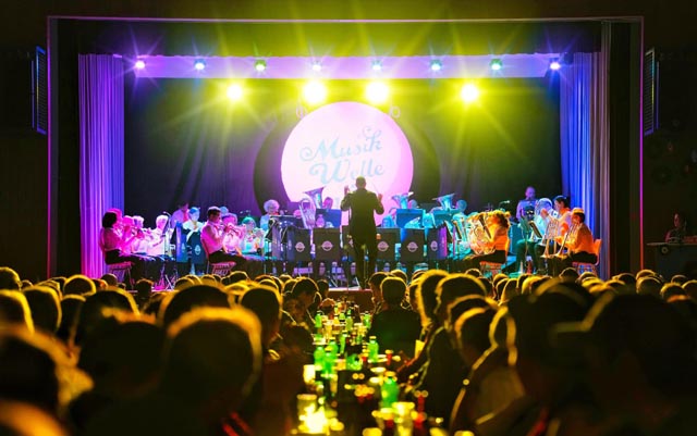 Im Radiostudio: Die MG Wölflinswil. Foto: zVg