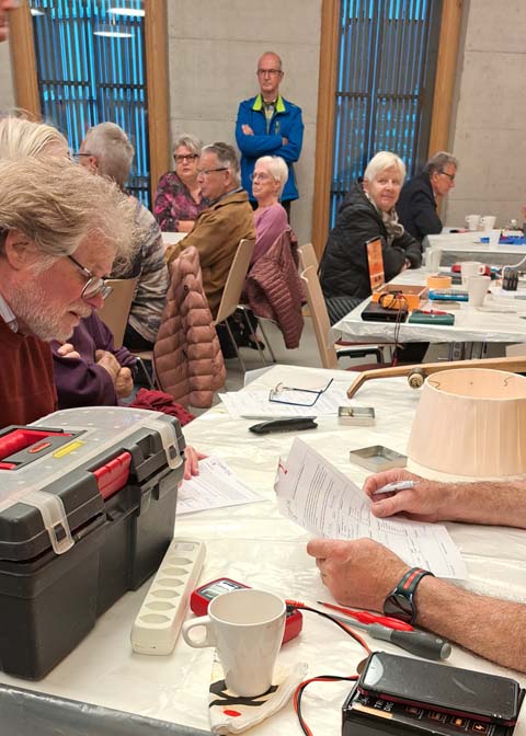 Am 8. November wird wieder repariert. Foto: zVg