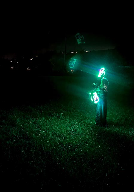 Gruselige Gestalten gaben sich ein Stelldichein.