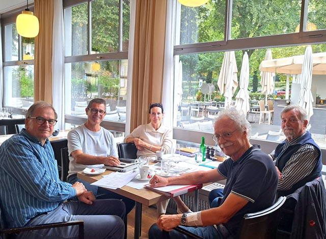 Das Organisationskommitée sind: Albi Wuhrmann und Béa Bieber, NVR, Hansruedi Böni und Markus Kasper, NV Möhlin, Jürg Matt, NV Olsberg. Foto: zVg