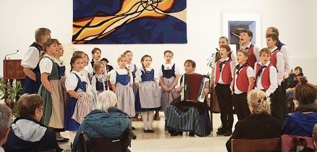 Chinderjodlerchörli Frick. Foto: Naja Wirth  