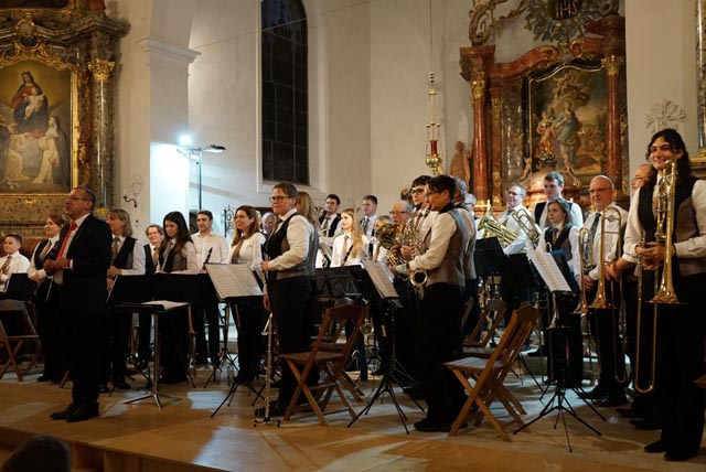 Kirchenkonzert der Musikgesellschaft Zeiningen. Foto: zVg