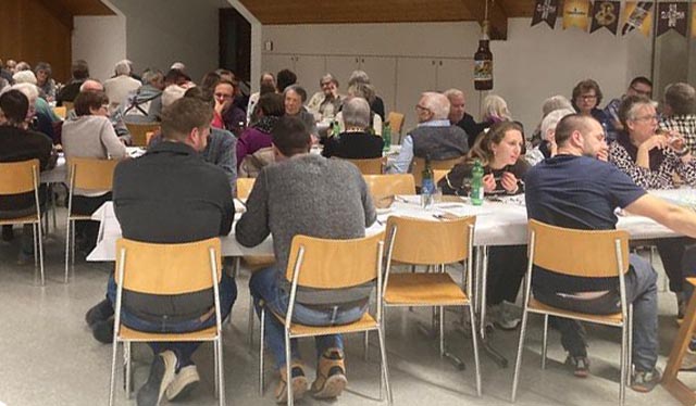 Gut besucht war die Metzgete in Mumpf. 