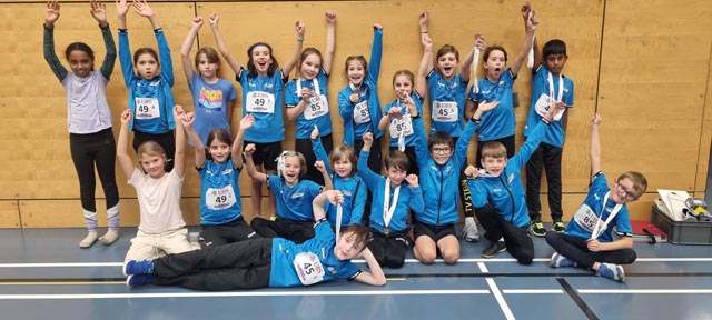 Die jüngsten Steiner TeilnehmerInnen (U12 Boys; U12 Girls; U10 Mixed). Foto: zVg