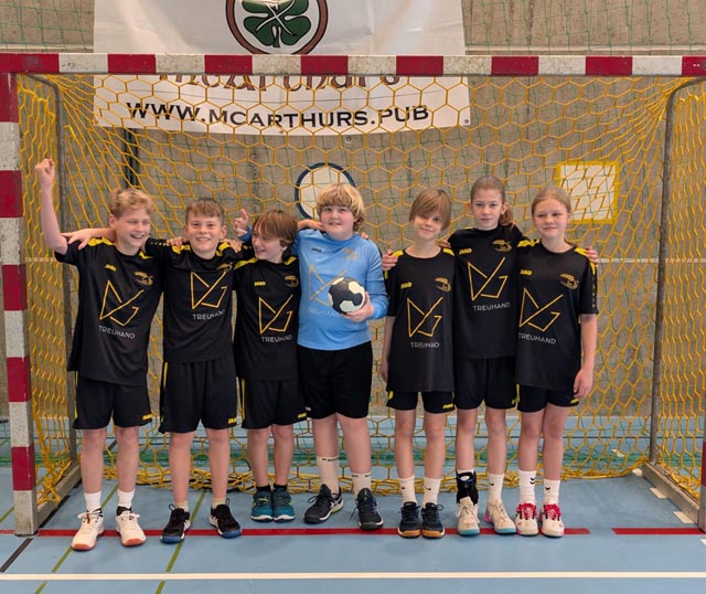 Lassen sich nicht unterkriegen: die HSG Eiken U13. Foto: zVg