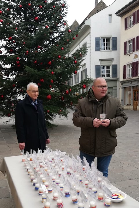 Rheinfelden: Standaktion der SVP