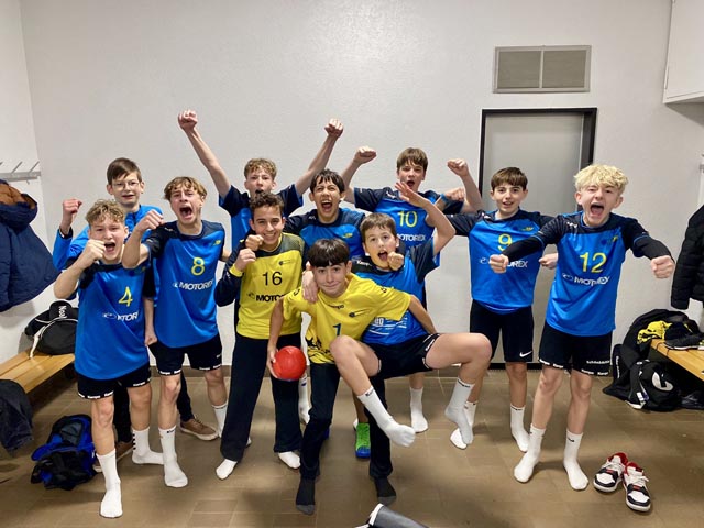 Handball U15- Junioren TV Stein starten erfolgreich in die Rückrunde