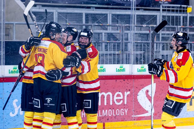Start in die heisse Hockeyphase für die 1. Mannschaft des EHC Rheinfelden. Foto: Martin Reinhart