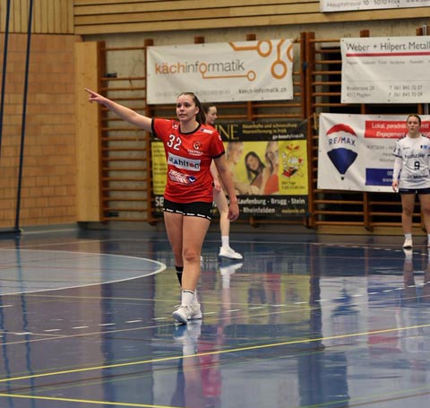 Marie Bordenet im Einsatz. Foto: zVg 