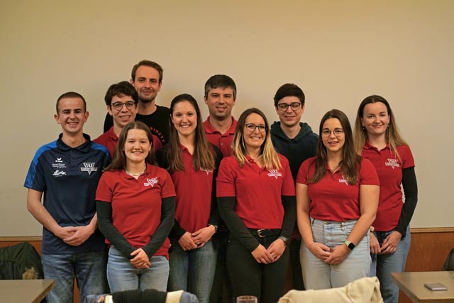 Zurückgetretene Vorstandsmitglieder und neuer Vorstand. Foto: zVg