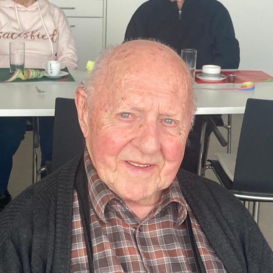 Peter Fischer, der am 1. Februar seinen 95. Geburtstag feiern konnte. Foto: zVg