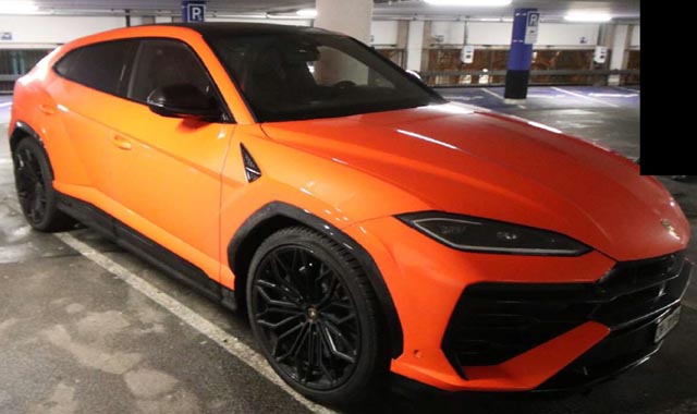 Der Lamborghini 636 Urus. Foto: Polizei AG
