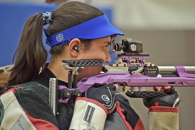 Erster Aargauer Meistertitel für Christiane Keller (SpS Muhen). Foto: wr