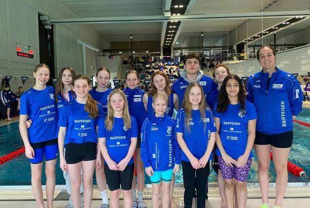 Die Fricktaler Schwimmerinnen und Schwimmer zeigten sich von ihrer besten Seite. Foto: zVg