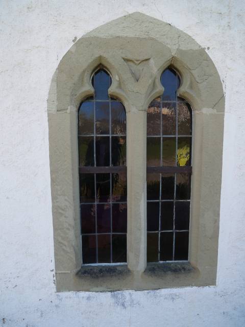 Das Masswerkfenster ist auf die Zeit um 1400 zu datieren.