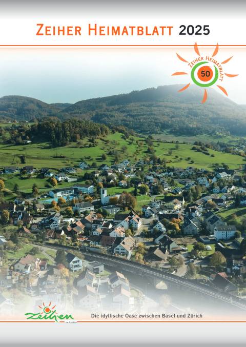 Das Zeiher Heimatblatt erscheint heuer zum 50. Mal. Titelbid: Davide Magliocca