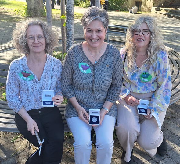 Die ausgezeichneten Samariterinnen des SV Gansingen-Mettauertal. Foto: zVg